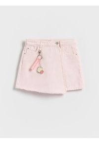 Reserved - Spódnico-szorty Pusheen - pastelowy róż. Kolor: różowy. Materiał: tkanina, bawełna #1