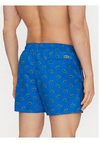 Lacoste Szorty kąpielowe MH7188 Niebieski Regular Fit. Kolor: niebieski. Materiał: syntetyk #3