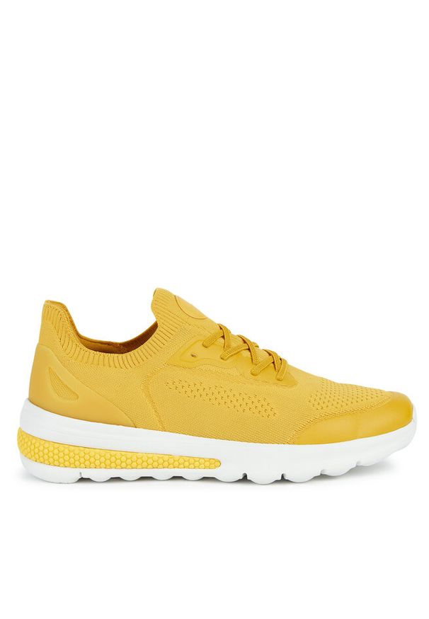 Sneakersy Geox. Kolor: żółty