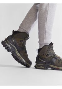 salomon - Salomon Trekkingi Quest 4 Gtx GORE-TEX 412925 27 V0 Zielony. Kolor: zielony. Materiał: materiał. Technologia: Gore-Tex. Sport: turystyka piesza #1