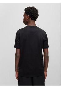 BOSS - Boss T-Shirt 50486210 Czarny Slim Fit. Kolor: czarny. Materiał: bawełna