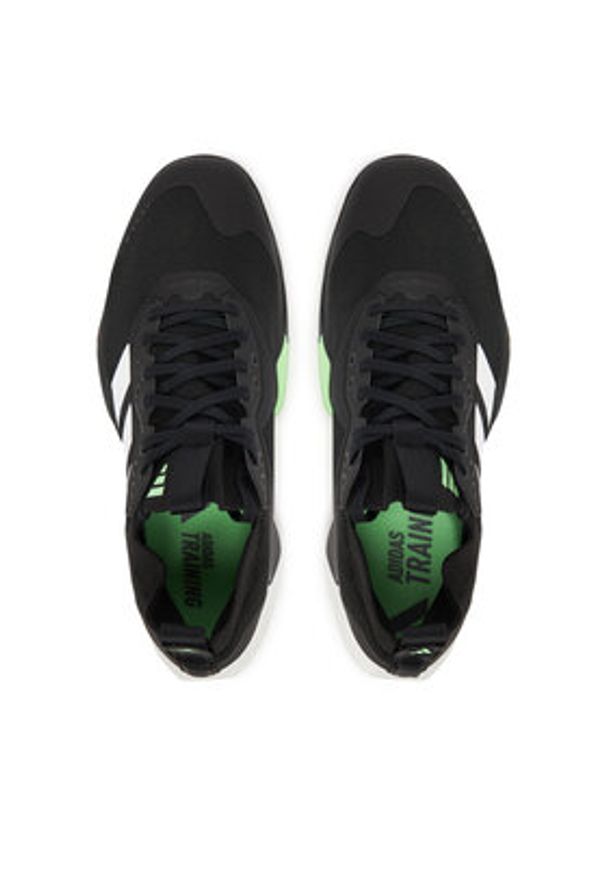 Adidas - adidas Buty na siłownię Rapidmove ADV 2 HIIT training JS3167 Czarny. Kolor: czarny. Materiał: materiał. Sport: fitness