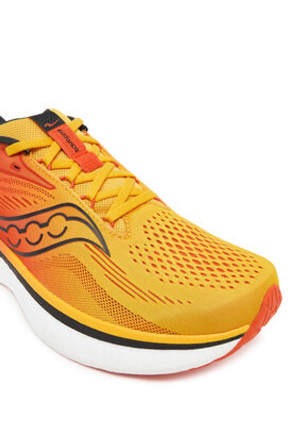 Saucony Buty do biegania Ride 18 S21000 Pomarańczowy. Kolor: pomarańczowy. Materiał: materiał
