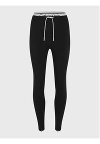 Calvin Klein Performance Legginsy 00GWS4L627 Czarny Slim Fit. Kolor: czarny. Materiał: syntetyk
