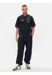 Champion Koszula 220007 Czarny Custom Fit. Kolor: czarny. Materiał: syntetyk #3