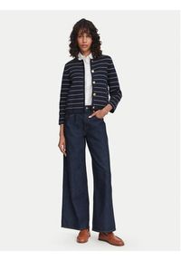 TOMMY HILFIGER - Tommy Hilfiger Kardigan WW0WW50088 Granatowy Regular Fit. Kolor: niebieski. Materiał: bawełna #3