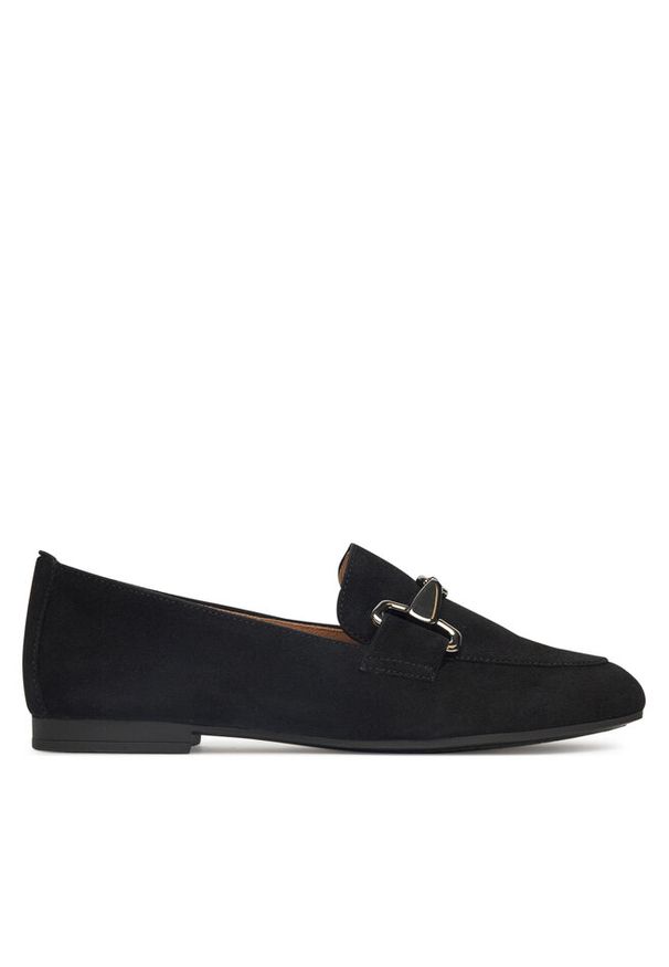 Loafersy Gabor. Kolor: czarny