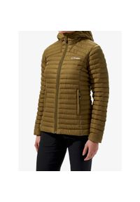 Kurtka ocieplana damska Berghaus Nula Micro Jacket. Kolor: zielony. Materiał: puch. Sport: turystyka piesza #1