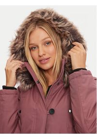 only - ONLY Parka Iris 15304625 Różowy Regular Fit. Kolor: różowy. Materiał: syntetyk