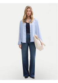 Tom Tailor Top 1045540 Granatowy Regular Fit. Kolor: niebieski. Materiał: bawełna #4