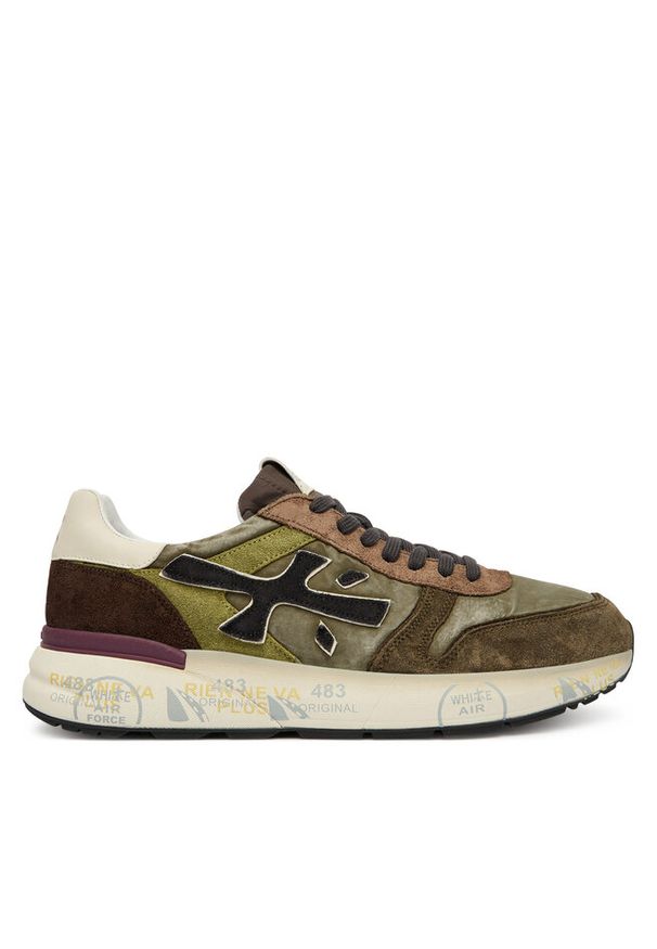 Sneakersy Premiata. Kolor: zielony