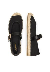 Jenny - JENNY Espadryle WSS21535-01 Czarny. Kolor: czarny. Materiał: materiał #7