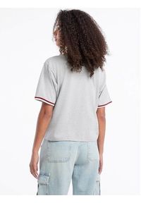 Guess Jeans T-Shirt W5YI19 K8HM0 Szary Regular Fit. Kolor: szary. Materiał: bawełna