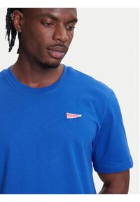 Adidas - adidas T-Shirt Pennant Trim Graphic JL9227 Niebieski Regular Fit. Kolor: niebieski. Materiał: bawełna #4