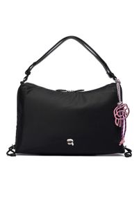 Karl Lagerfeld - KARL LAGERFELD Torebka A4W30014 Czarny. Kolor: czarny. Materiał: skórzane