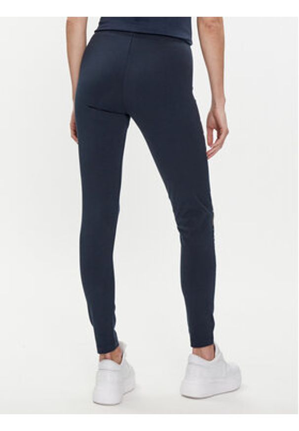 EA7 Emporio Armani Legginsy 8NTP63 TJ01Z 0555 Granatowy Skinny Fit. Kolor: niebieski. Materiał: bawełna