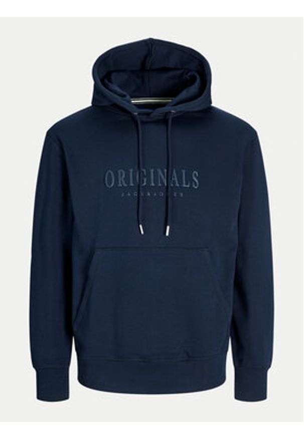 Jack & Jones Bluza Frederiksberg 12262811 Granatowy Regular Fit. Kolor: niebieski. Materiał: bawełna