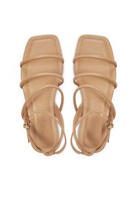 ONLY Shoes Sandały Onlmillie-5 15335569 Beżowy. Kolor: beżowy. Materiał: skóra