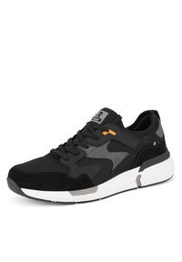 Rieker Revolution Lifestyle Sneakersy U1403-00 Czarny. Kolor: czarny. Materiał: materiał #3
