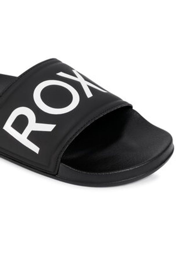 Roxy Klapki ARJL100679 Czarny. Kolor: czarny. Materiał: syntetyk