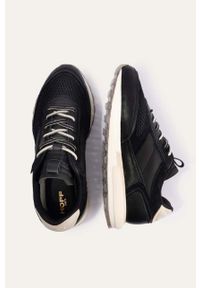 HOFF - Hoff sneakersy HAITI kolor czarny 22307606. Nosek buta: okrągły. Zapięcie: sznurówki. Kolor: czarny. Materiał: guma #6