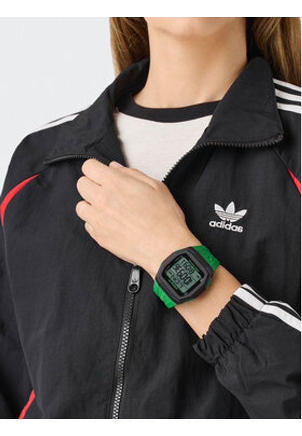 Adidas - adidas Zegarek Tech One AOST24566 Zielony. Kolor: zielony