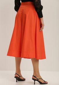 Renee - Pomarańczowe Spodnie Qyroris. Kolor: pomarańczowy #5