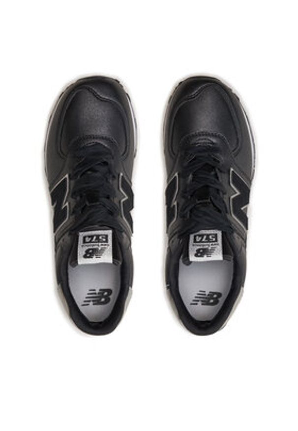 New Balance Sneakersy GC574FM Czarny. Kolor: czarny. Materiał: materiał. Model: New Balance 574