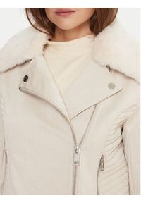 Guess Ramoneska W5BL35 W2820 Écru Regular Fit. Materiał: syntetyk #4