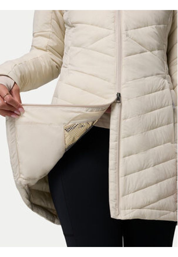 columbia - Columbia Kurtka zimowa Joy Peak™ II 2088641 Beżowy Regular Fit. Kolor: beżowy. Materiał: syntetyk. Sezon: zima
