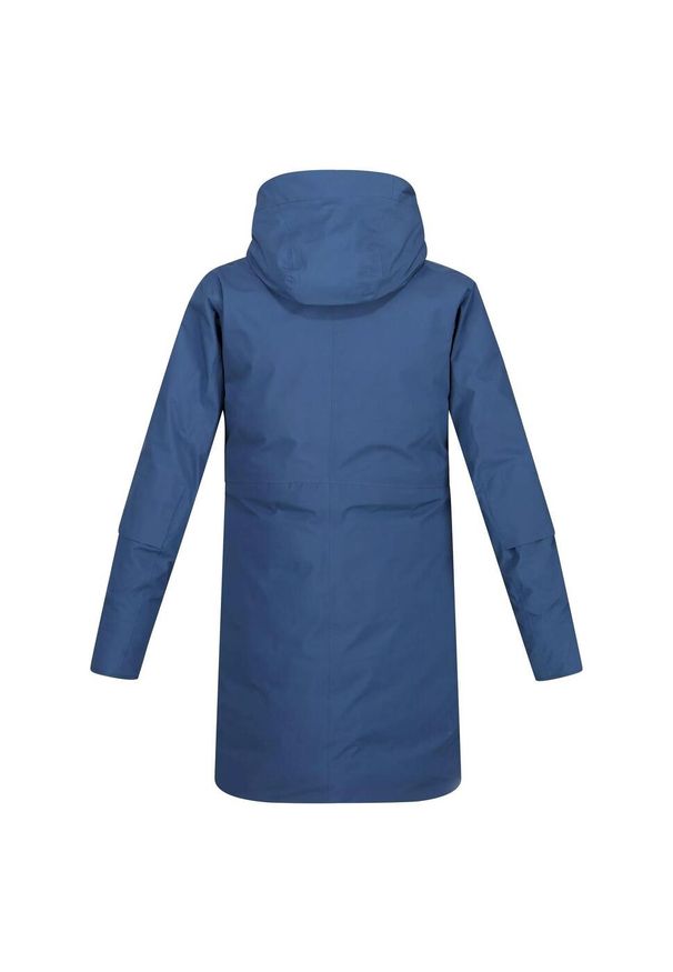 Regatta - Parka Damska Wodoodporne Yewbank II. Kolor: szary, niebieski, wielokolorowy. Sezon: zima. Sport: narciarstwo, turystyka piesza