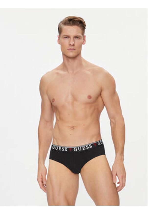 Guess Komplet slipów Brian U97G00 KCD31 Kolorowy. Materiał: bawełna. Wzór: kolorowy