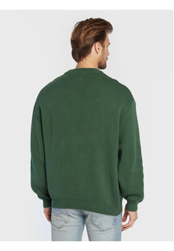 Redefined Rebel Sweter Bastian 212056 Zielony Regular Fit. Kolor: zielony. Materiał: bawełna
