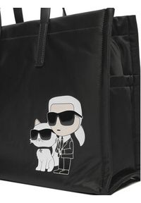 Karl Lagerfeld - KARL LAGERFELD Torebka 240W3074 Czarny. Kolor: czarny. Materiał: skórzane #4