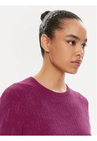 Lauren Ralph Lauren Sweter 200909156003 Różowy Regular Fit. Kolor: różowy. Materiał: bawełna #6