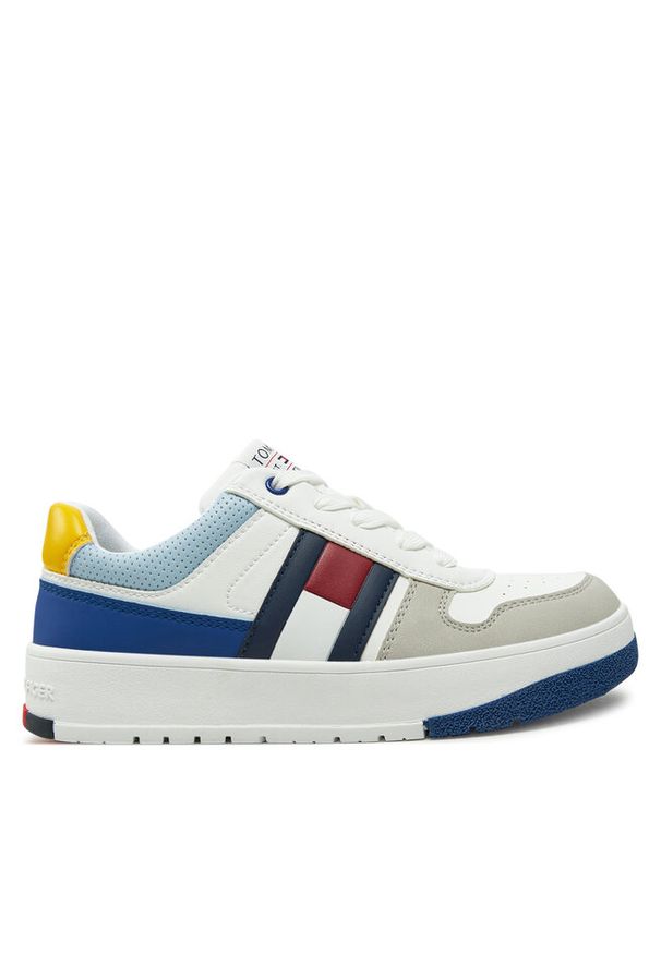 TOMMY HILFIGER - Sneakersy Tommy Hilfiger. Kolor: biały