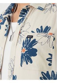 RVCA Koszula Resort AVYWT00520 Beżowy Relaxed Fit. Kolor: beżowy. Materiał: bawełna #3