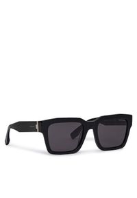 Trussardi Jeans - Trussardi Okulary przeciwsłoneczne TSM9028 Czarny. Kolor: czarny