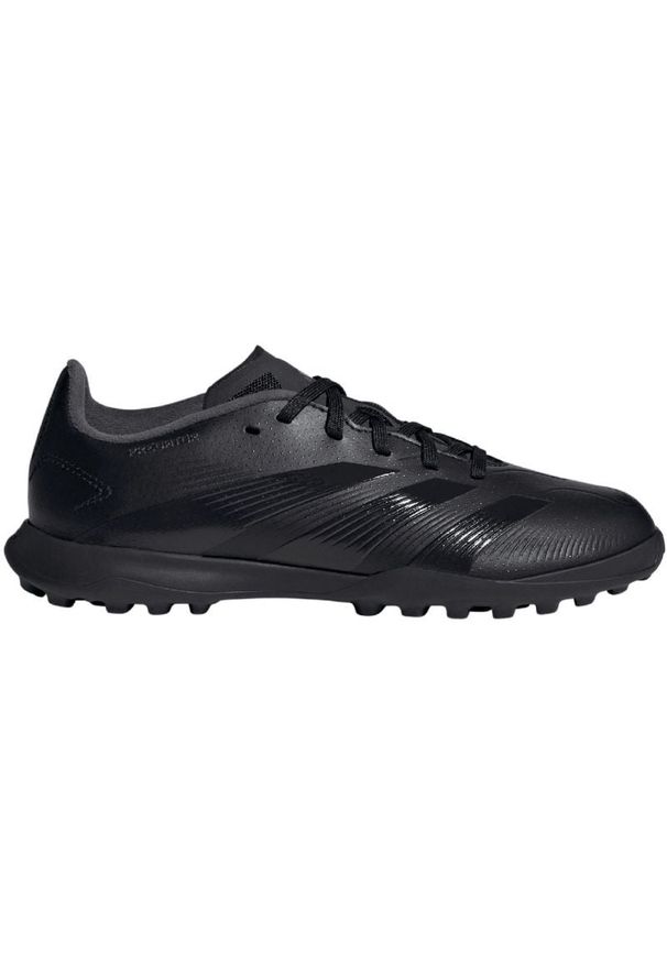 Adidas - Buty adidas Predator League L Tf Jr IG5443 czarne. Kolor: czarny. Materiał: syntetyk, materiał. Szerokość cholewki: normalna