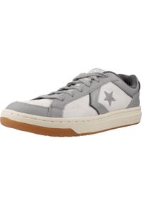 Converse - Buty CONVERSE PRO BLAZE CLASSIC LEATHER & SUEDE Szary. Kolor: szary. Materiał: tkanina, skóra, syntetyk #1