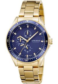 Zegarek Strand Zegarek męski Strand S745GMGLSG złoty. Kolor: złoty #1