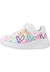 skechers - Buty SKECHERS UNO LITE LOVE LEVITATE Biały. Okazja: na co dzień. Kolor: biały. Materiał: syntetyk, tkanina