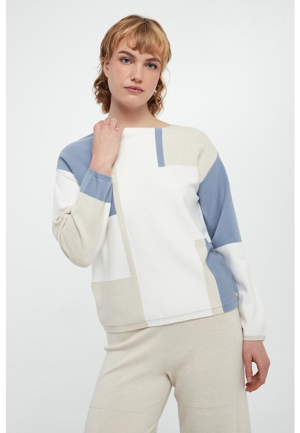 Joseph Ribkoff - Sweter damski dzianinowy JOSEPH RIBKOFF. Materiał: dzianina