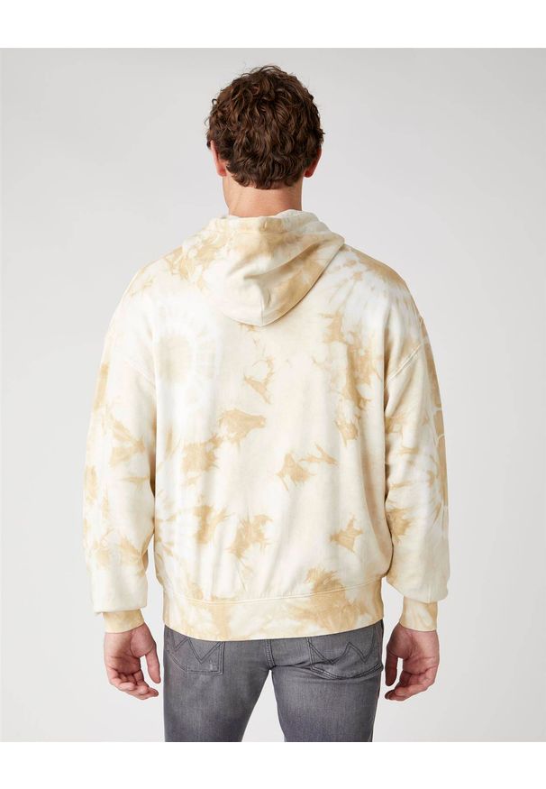 Wrangler - MĘSKA BLUZA WRANGLER HOODIE PAPYRUS W6E1HAXME 112130725