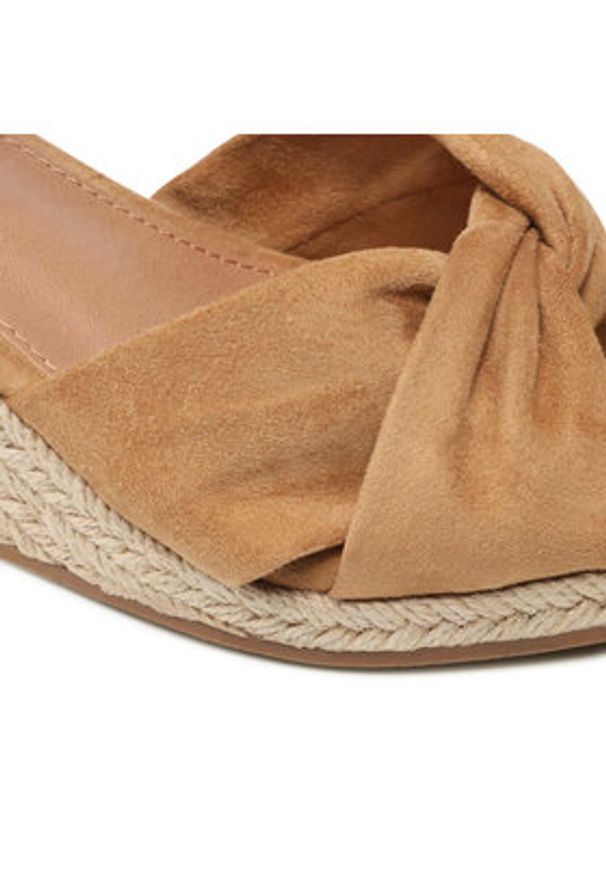 Clara Barson Espadryle WSS20524-01ECO Brązowy. Kolor: brązowy. Materiał: materiał