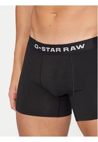 G-Star RAW - G-Star Raw Komplet 3 par bokserek D23771-D516 Czarny. Kolor: czarny. Materiał: bawełna #8