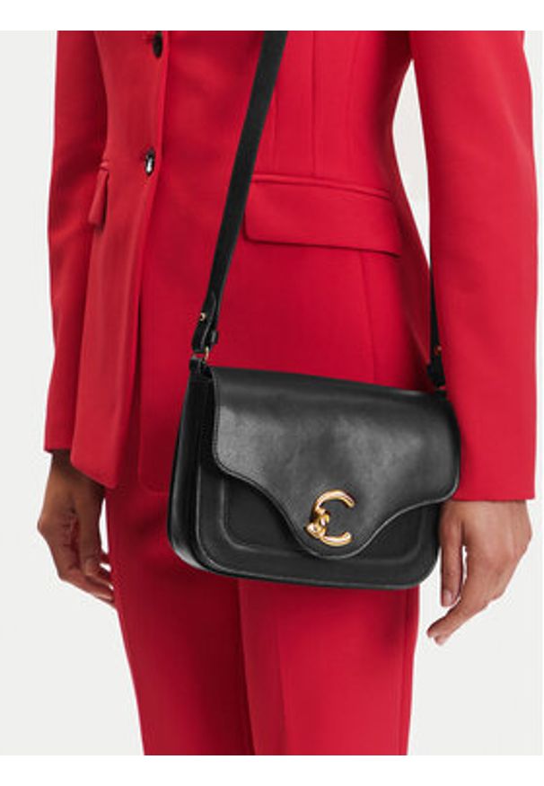 Coccinelle Torebka E1 SSK 15 01 01 Czarny. Kolor: czarny. Materiał: skórzane