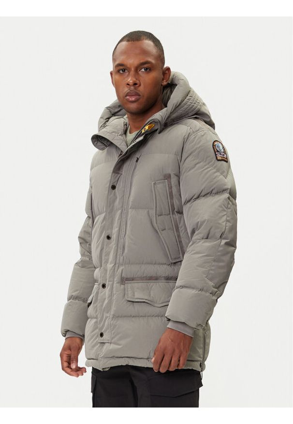 Parajumpers Kurtka puchowa Harraskeet 25WMPMPUHF03 Beżowy Regular Fit. Kolor: beżowy. Materiał: syntetyk