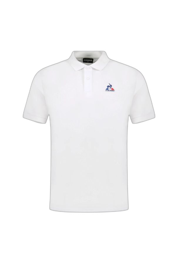 Polo Le Coq Sportif Essentiel N°1. Typ kołnierza: polo. Kolor: biały