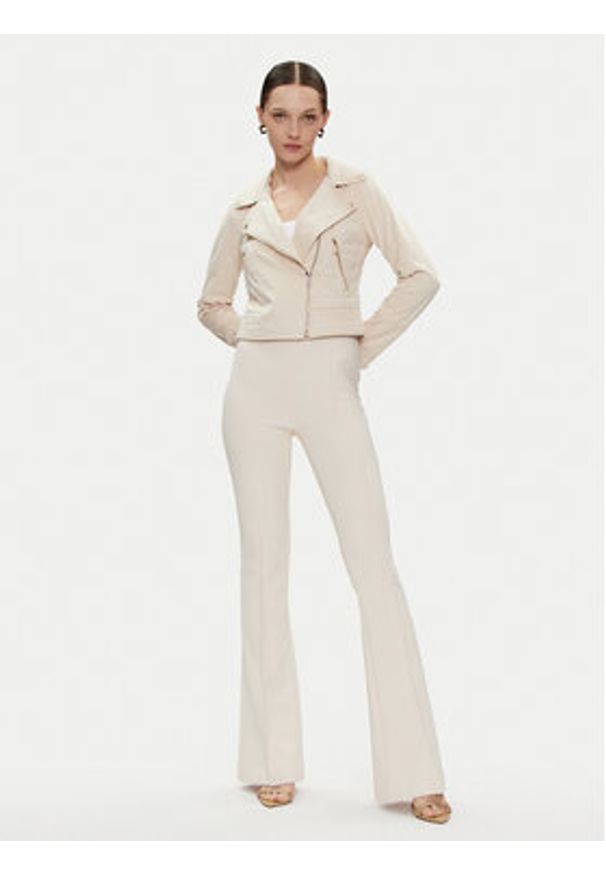 Rinascimento Kurtka przejściowa CFC0116621003 Beżowy Regular Fit. Kolor: beżowy. Materiał: syntetyk